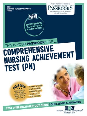 cover image of COMPREHENSIVE NURSING ACHIEVEMENT TEST (PN)